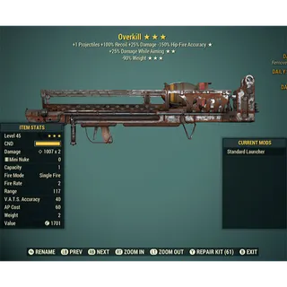 Overkill /Boomstick /Peacemaker 3in1