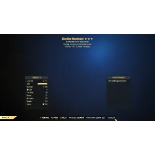 Bloodied Invisible Handmade B/E/35