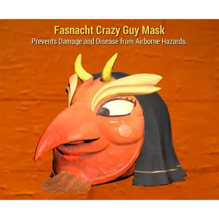 Fasnacht Crazy Guy Mask