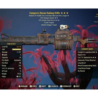 Vampire's Railway Rifle V2535