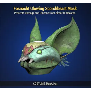 Fasnacht Glowing Scorchbeast Mask