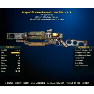 Vampire's Laser Rifle V2525