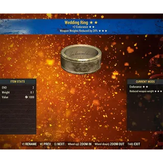 Wedding Ring WWR/+2 End