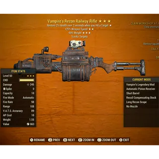 Vampire's Railway Rifle V2590