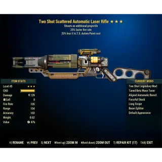 Two Shot Laser Rifle TS2535