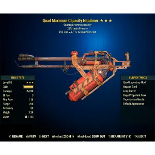 Quad Flamer Q2535