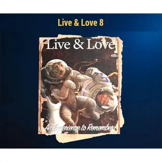 Live and Love 8 Magazine x1000 pcs.