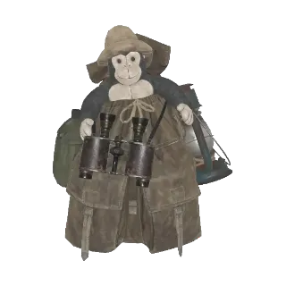 Safari Gorilla Backpack Plan