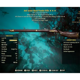 Anti-armor Explosive Black Powder Rifle AAEstealth
