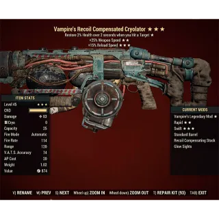 Vampire's Cryolator V2515r