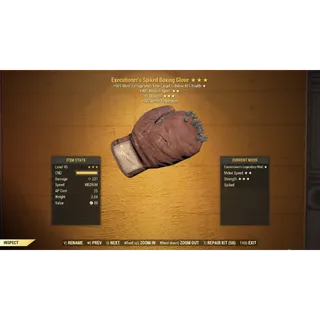Executioner's Boxing Glove Speed/Str