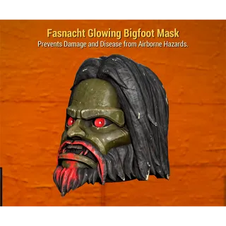 Fasnacht Glowing Bigfoot Mask