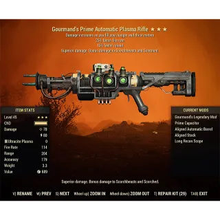 Gourmand's Plasma Rifle Gour2515r