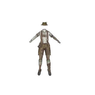 Lederhosen Outfit and Hat 2in1Plans