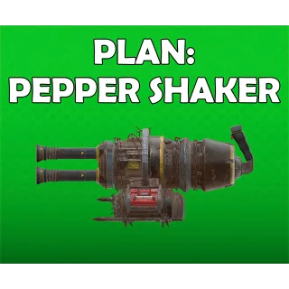 Plan: Pepper Shaker