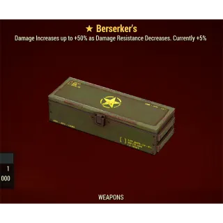 Berserker's Legendary mod