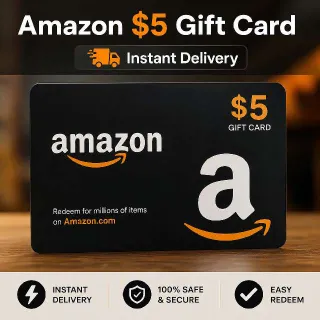 🇺🇸 Amazon $5 Gift Card USA – Instant Delivery