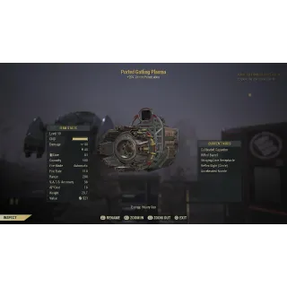 2x FULLY MODDED GATLING PLASMA 