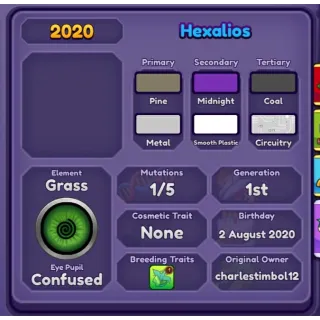 HEXALIOS 2020 COLLECTION