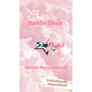 Electric Pop Loveboard
