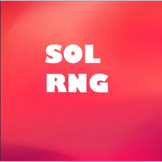 Sols RNG - x3 Delta, x3 gamma,x3  beta, x3 alpha 