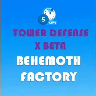 TOWER DEFENSE X :BETA