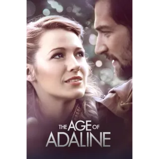 The Age of Adaline Vudu USA Digital Movie Code (Does NOT Port to Movies Anywhere)