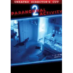 Paranormal Activity 2 Unrated Directors Cut Vudu/FAH USA Digital Movie Code  (Does NOT Port to Movies Anywhere)