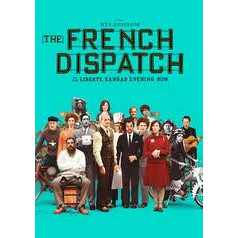 The French Dispatch HD Google Play USA Digital Movie Code (Ports to Movies Anywhere)