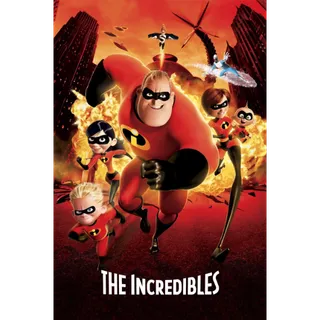 The Incredibles 4K Movies Anywhere USA Digital Movie Code 