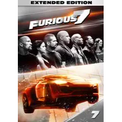 Furious 7 Extended iTunes HD USA Digital Movie Code (Ports to Movies Anywhere)