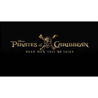 Pirates of the Caribbean Dead Men Tell No Tales Google Play HD Redeem USA (Ports to Movies Anywhere)