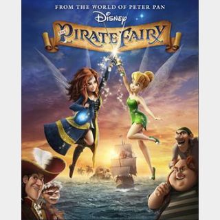 Tinker Bell and the Pirate Fairy HD Movies Anywhere Split Digital Movie Code USA 