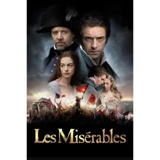 Les Misérables HD Movies Anywhere USA Digital Movie Code 