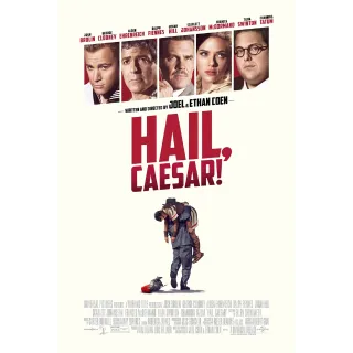 Hail, Caesar!  HD iTunes Redeem USA Digital Movie Code (Ports to Movies Anywhere)