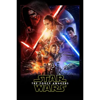 Star Wars: The Force Awakens HD Google Play USA Digital Movie Code (Ports to Movies Anywhere)