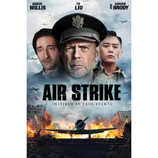 Air Strike Vudu HD Digital Movie Code (Does NOT Port to Movies Anywhere)