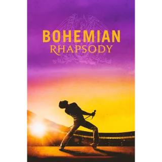 Bohemian Rhapsody HD Movies Anywhere USA Digital Movie Code