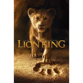 The Lion King HD USA Movies Anywhere USA Digital Movie Code USA