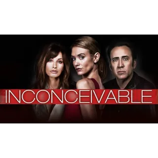 Inconceivable Vudu/FAH HD USA Digital Movie Code (Does NOT Port to Movies Anywhere)