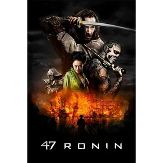 47 Ronin iTunes 4K USA Digital Movie Code (Ports to Movies Anywhere)