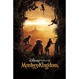 Monkey Kingdom Google Play USA Digital Movie Code (Ports to Movies Anywhere)
