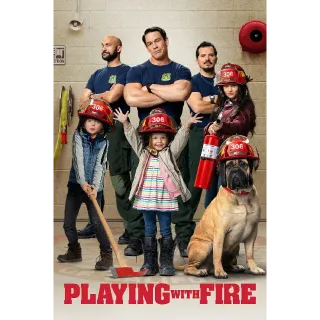 Playing with Fire Vudu HD USA Digital Movie Code (Does NOT Port to Movies Anywhere)