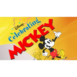 Celebrating Mickey HD Movies Anywhere USA Digital Movie Code