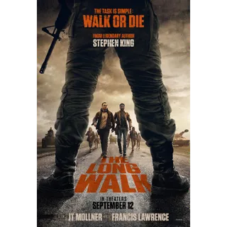 The Long Walk 4k Vudu/FAH USA Digital Movie Code (Does NOT Port to Movies Anywhere)