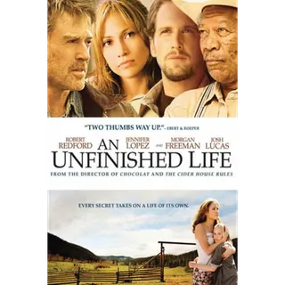 An Unfinished Life Vudu/FAH HD USA Digital Movie Code (Does NOT Port to Movies Anywhere)
