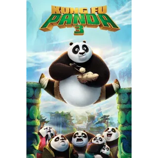 Kung Fu Panda 3 HD Movies Anywhere USA Digital Movie Code USA