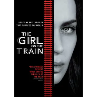 The Girl on the Train HD Movies Anywhere Digital Movie Code USA