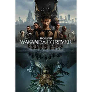 Black Panther: Wakanda Forever HD Movies Anywhere USA Digital Movie Code