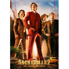 Anchorman 2: The Legend Continues HD Vudu Digital Movie Code USA (Does NOT Port to Movies Anywhere)